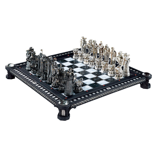 The Harry Potter Chess Set at noblecollection.com