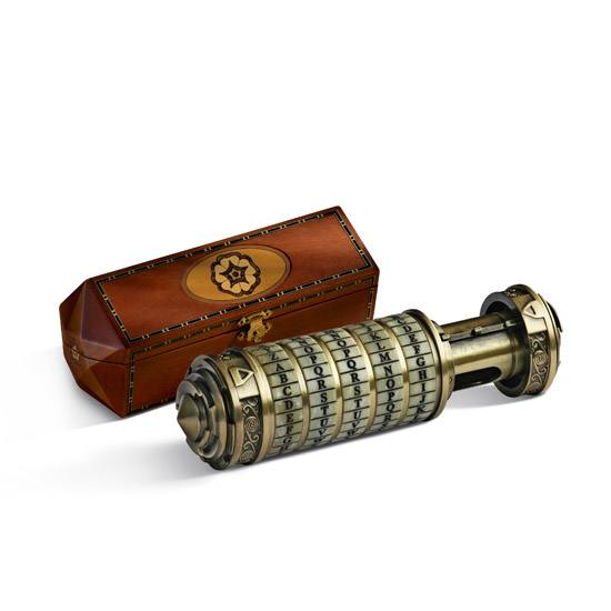 The DaVinci Code Cryptex at noblecollection.com