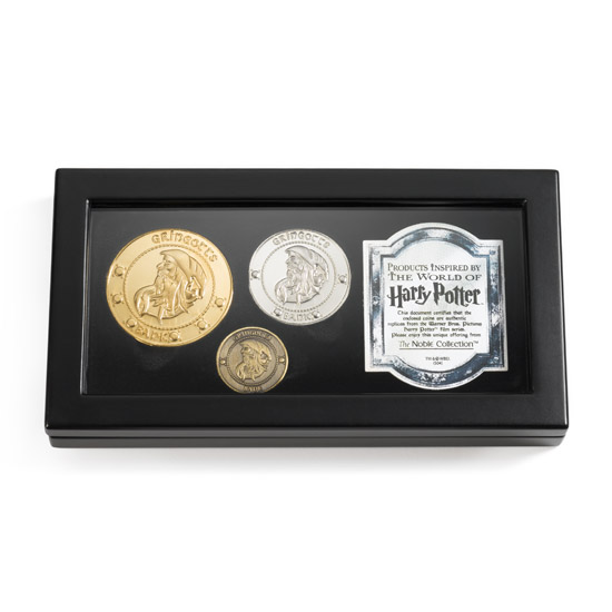 The Gringotts Coin Collection at noblecollection.com