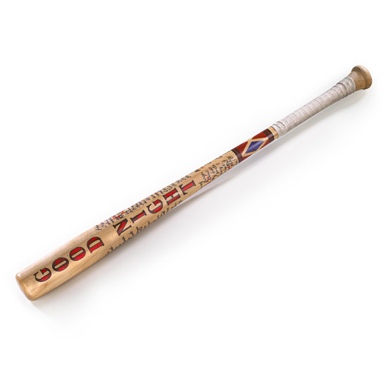 ハーレークイン バット レプリカ Harley Quinn Baseball Bat at noblecollection.com