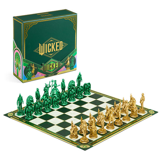 Wicked Chess Set - Shiz vs. Emerald City